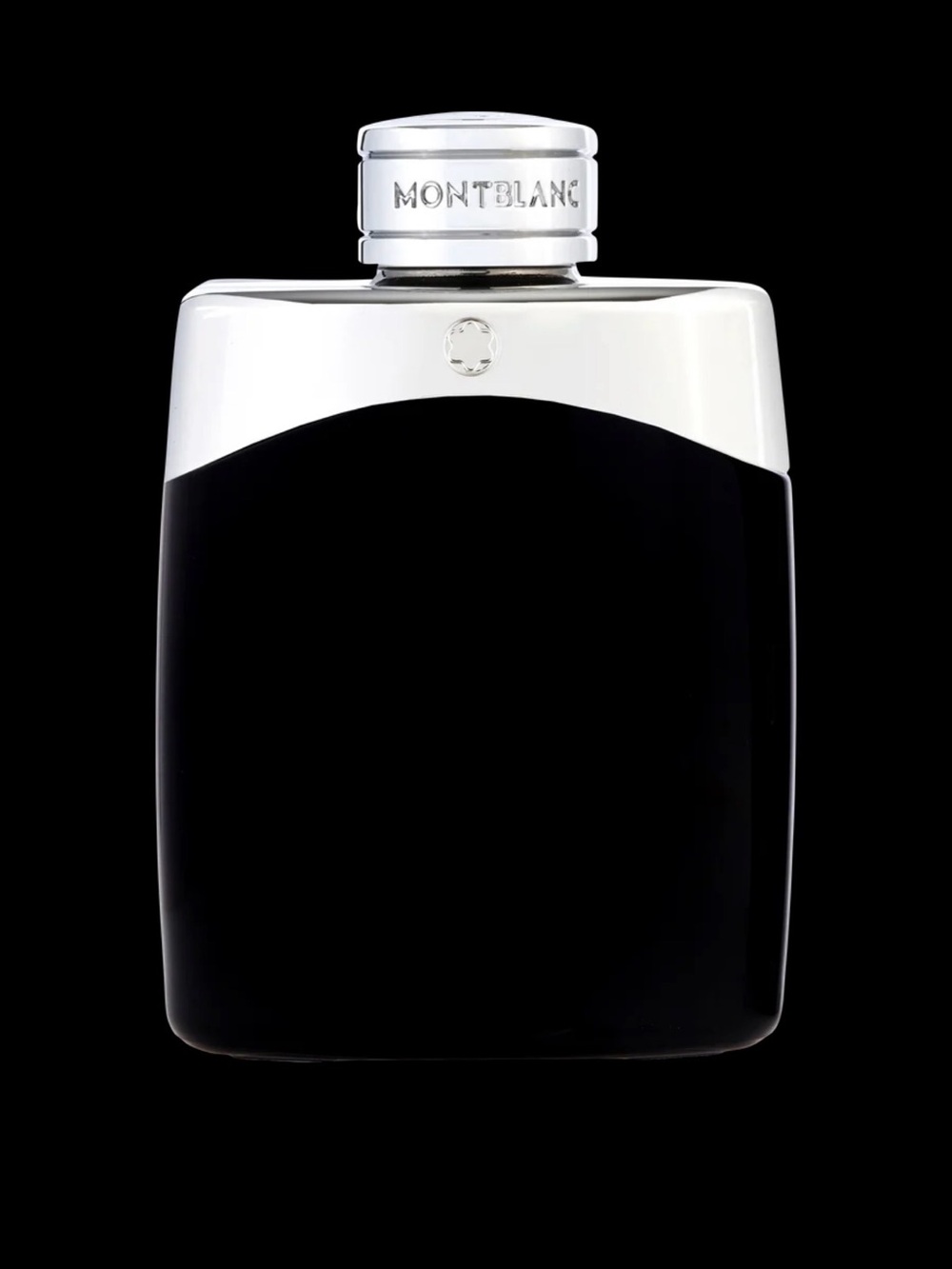 Montblanc Black and Silver Fragrance Bottle